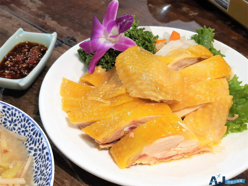 桃園美食 新梅龍鎮復古餐廳 客家菜推薦 白斬雞、雞湯、客家小炒好吃 @AJ的旅行地圖