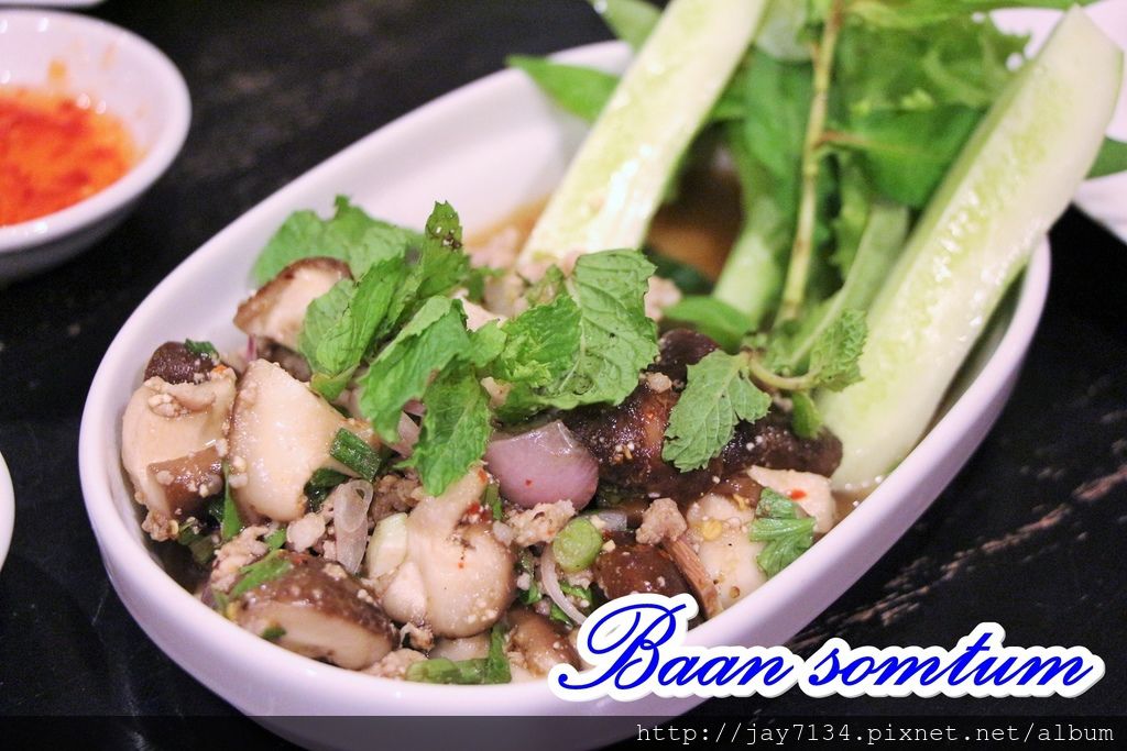 曼谷美食 Baan Somtum Sathorn 曼谷人推薦泰國東北料理 BTS Surasak站 泰國旅由推薦 @AJ的旅行地圖