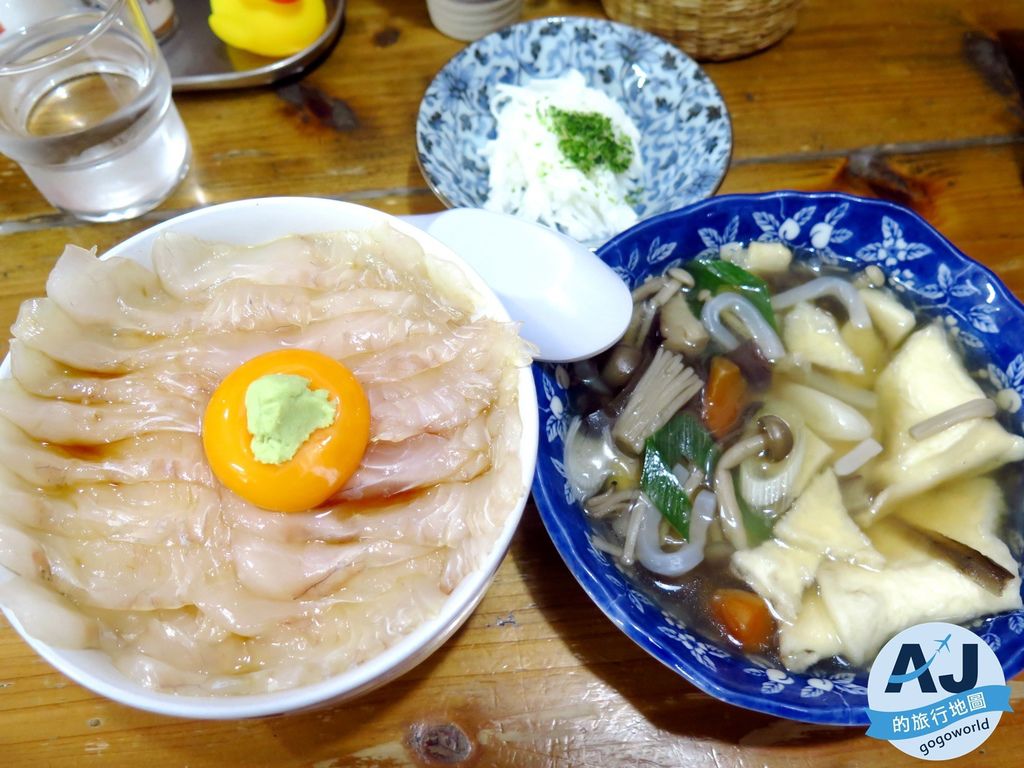 日本青森美食 湊食堂 醬醃比目魚丼、八戶仙貝汁大滿足 漁夫伙食料理 @AJ的旅行地圖