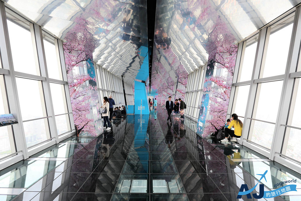2026上海景點 上海環球金融中心觀光廳 100層樓高懸空長廊看上海 上海旅遊推薦 @AJ的旅行地圖